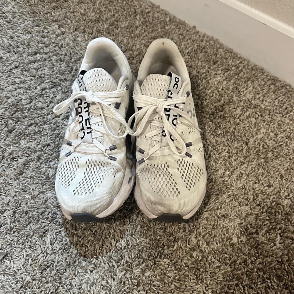 On Running White Athletic Shoes